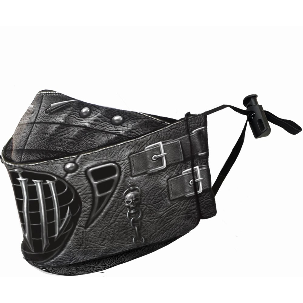 Spiral - EVIL Face mask - Face mask - Black